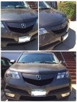 Vehicle Car Headlamp Grille Bumper